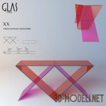 3d-модель Стол GlassItalia XX