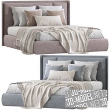 3d-модель Современная кровать Most 150