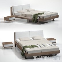 3d-модель Кровать Mikkel от Rove Concepts