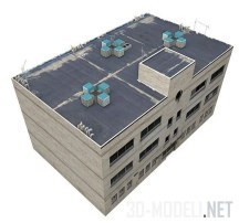 3d-модель Здание русской больницы