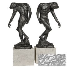 3d-модель Скульптура Grande Ombre Auguste Rodin
