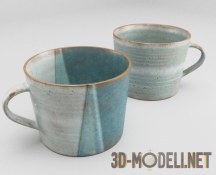 3d-модель Кофейные чашки от Karin Tunare