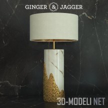 3d-модель Лампа Ginger and Jagger Amber