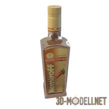 3d-модель Бутылка водки Nemiroff