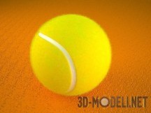 3d-модель Теннисный мяч