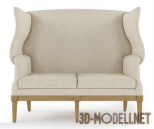 3d-модель Двухместный диван Rich от производителя Marko Kraus