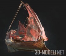 3d-модель Гребная лодка Colibri