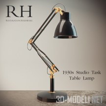 Настольная лампа RH 1930s Studio Task