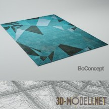 Ковер в стиле оригами от BoConcept