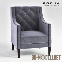 3d-модель Кресло Rooma Design Kaza