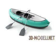 3d-модель Надувная байдарка