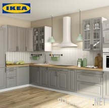 3d-модель Кухня Lindigo (IKEA Bodbyn)