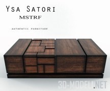 3d-модель Кофейный столик Abaci Walnut 38 MSTRF Studios