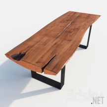 Рустикальный деревянный стол
