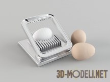 3d-модель Металлическая яйцерезка
