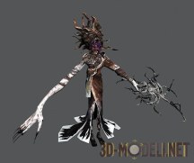 3d-модель Монстр «Bloathead Sorcerer» из «Dark Souls»