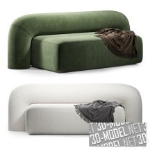 3d-модель Двухместный диван Moss от Artu