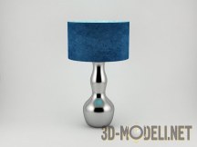 3d-модель Настольная лампа с металлическим основанием