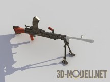 3d-модель Пулемет Bren Mk1