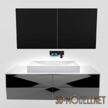 3d-модель Мебель для ванной комнаты D.A.F. ARTTO