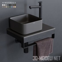 3d-модель Раковина Ceramica Cielo Shui Comfort