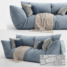 3d-модель Мягкий диван Anis