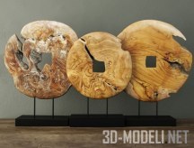 3d-модель Декор из тика