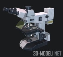 3d-модель Лабораторный микроскоп