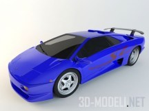Lamborghini SV цвета «электрик»