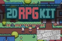 3d-ассет: 2D RPG Kit