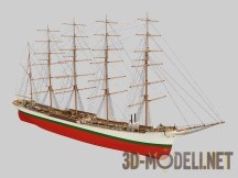 3d-модель Парусник Cape Horn
