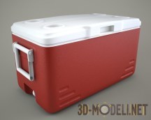 3d-модель Мобильный холодильник