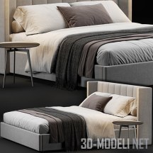 3d-модель Кровать Shelter от West Elm