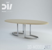 Овальный стол DV homecollection FORM PRINCE