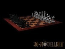 3d-модель Шахматная доска