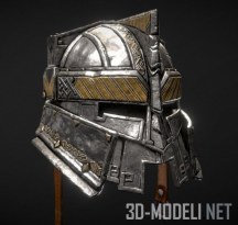 3d-модель Кованый шлем гнома