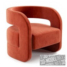 3d-модель Кресло Kirby от Mgbw Home