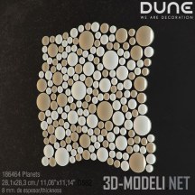 3d-модель Мозаика Planets Dune