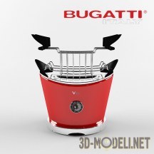 3d-модель Стильный тостер Bugatti