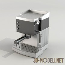 3d-модель Современная кофеварка квадратной формы