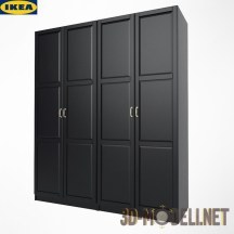 3d-модель Шкаф IKEA «Ундредаль»