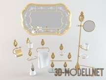 3d-модель Классические аксессуары с зеркалом