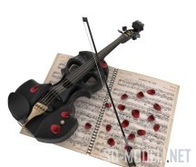 3d-модель Скрипка Standard от Jeff Stratton