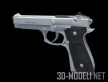 3d-модель Современный пистолет Beretta