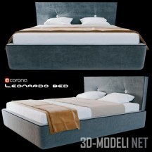 3d-модель Кровать Leonardo