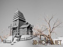 3d-модель «Призрачный дом»