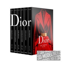 3d-модель Книги Dior от Assouline