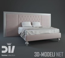 Двуспальная кровать DV homecollection CONTRAST MAXI 370