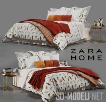 3d-модель Комплект с перышками от Zara Home