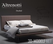 3d-модель Кровать Decibel от Altrenotti